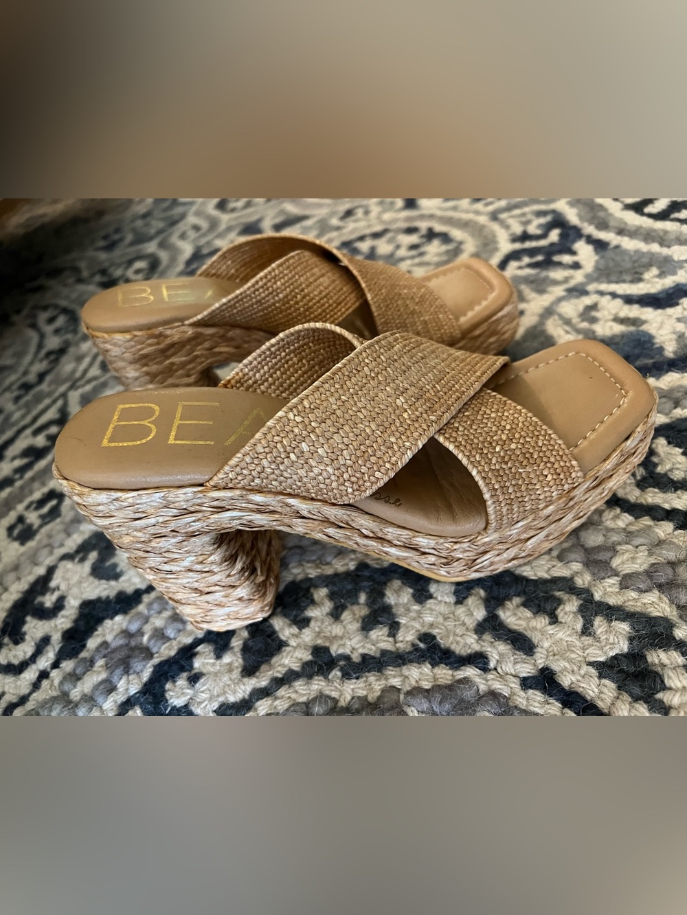 New Beach by Matisse heeled sandals size 6 - Picture 3 of 8